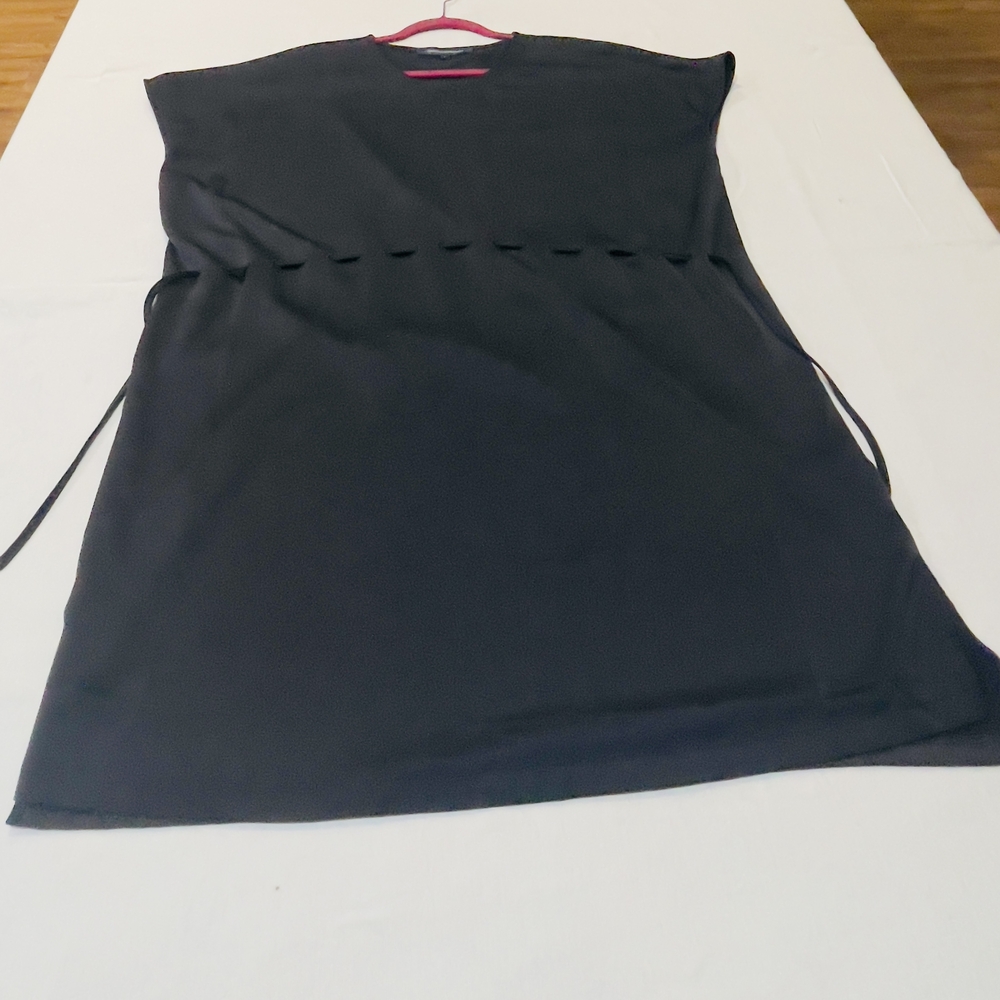 French Connection Beautiful Silky Tunic With Draw String